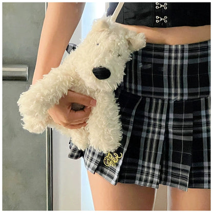 西高地テリアぬいぐるみバッグ｜小さめ可愛いショルダー