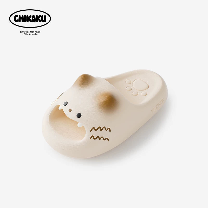 歩くたびに可愛い！ぷにぷに肉球の厚底サンダル・スリッパ