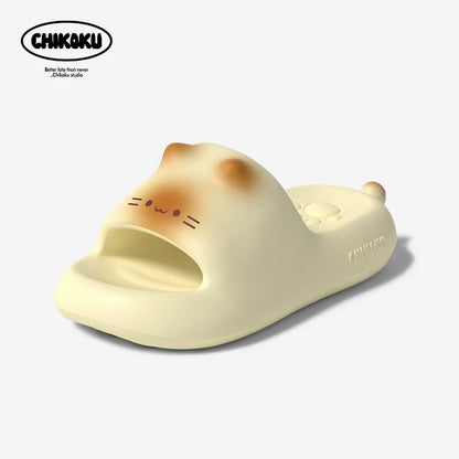 歩くたびに可愛い！ぷにぷに肉球の厚底サンダル・スリッパ