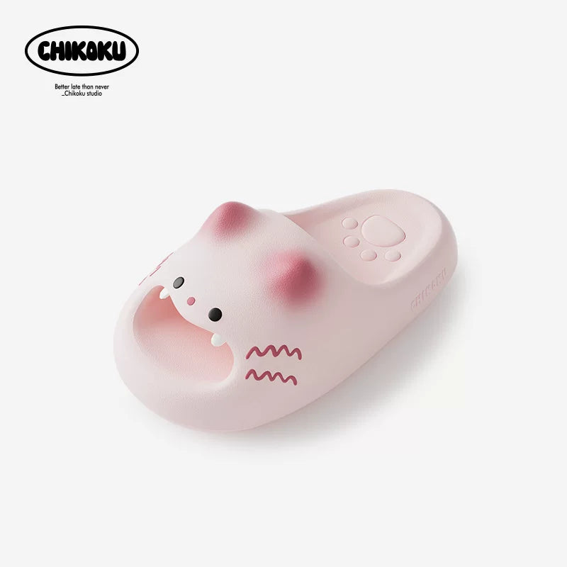 歩くたびに可愛い！ぷにぷに肉球の厚底サンダル・スリッパ