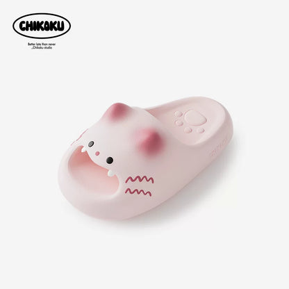 歩くたびに可愛い！ぷにぷに肉球の厚底サンダル・スリッパ