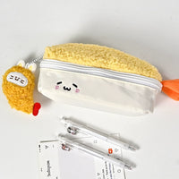 エビフライポーチ+エビフライチャーム+高見え中性ペン3本セット