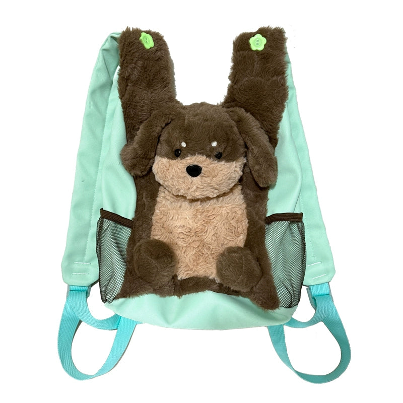 Penguin Plush Backpack | Cute and fluffy student bag