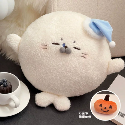 【2WAY防寒】アザラシのあったかハンドウォーマー抱き枕