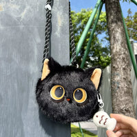 黒猫魚ストラップ付