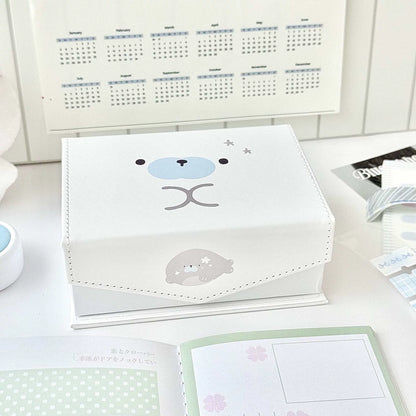 アザラシのPUレザー製トレカ収納ケース