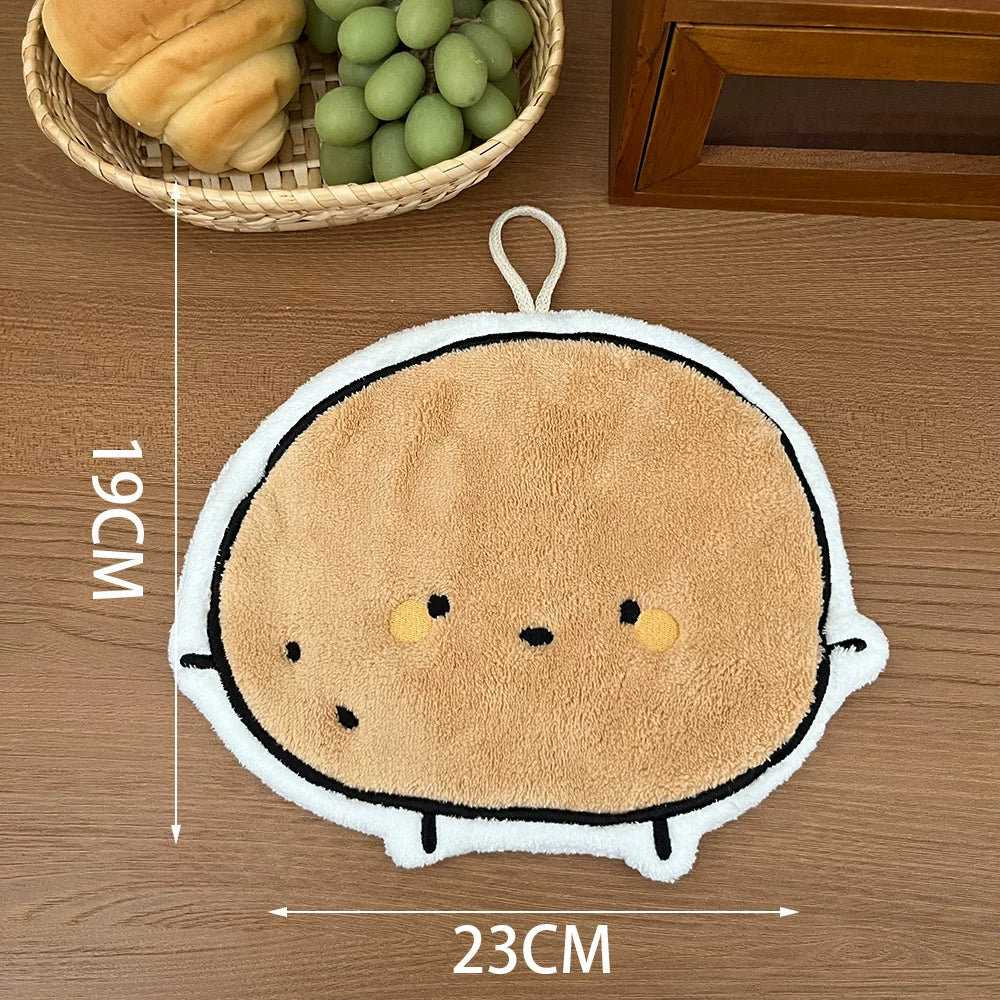 野菜モチーフ超吸水速乾ハンドタオル