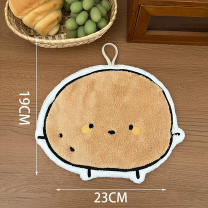 野菜モチーフ超吸水速乾ハンドタオル