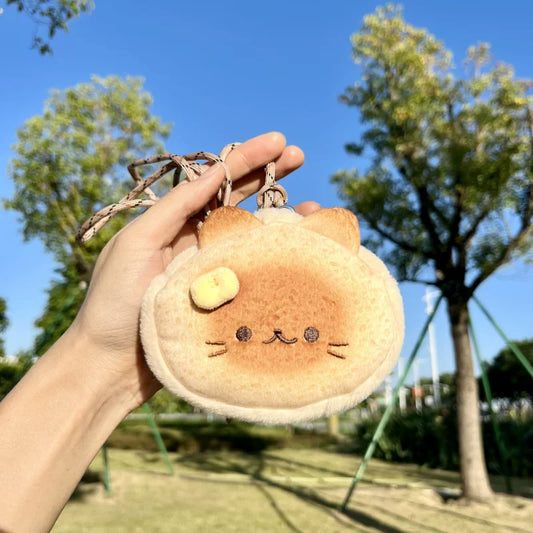 トースト猫耳ポーチペンケースシャムキジトラ高見え自分へのご褒美