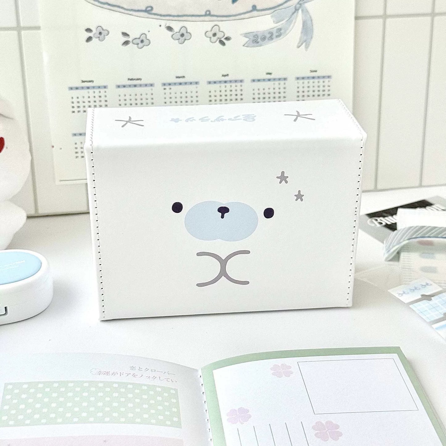 アザラシのPUレザー製トレカ収納ケース