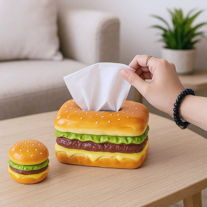 陶器製食パンモチーフティッシュケースリビング卓上可愛い高級感インテリア雑貨