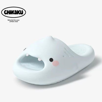 【サメになっちゃえ】サメの形が可愛い厚底スリッパ
