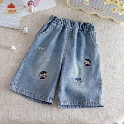 ハローキティシャツ&デニムセットアップ