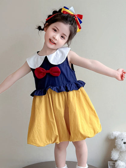 白雪姫風！子供用ノースリーブバルーンワンピース