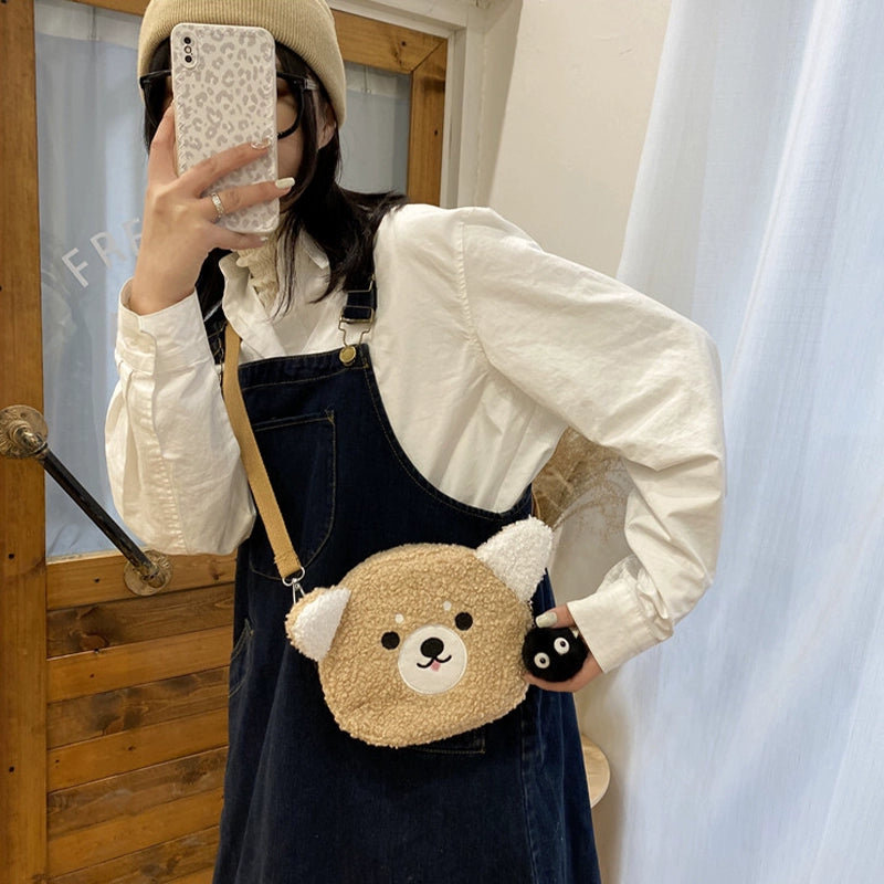 もこもこショルダーバッグ｜冬にぴったり可愛い毛毛バッグ