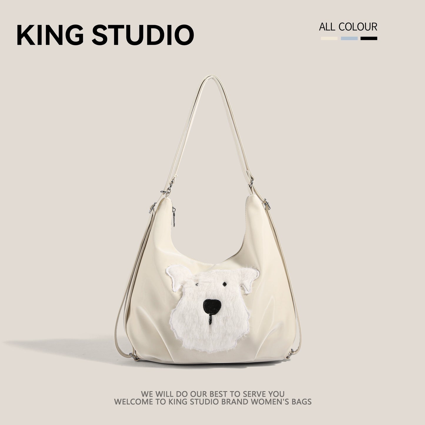 West Highland White Terrier Tote Backpack | Large Capacity &amp; Girly 