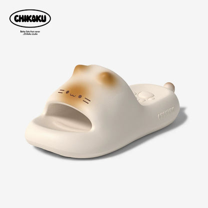 歩くたびに可愛い！ぷにぷに肉球の厚底サンダル・スリッパ