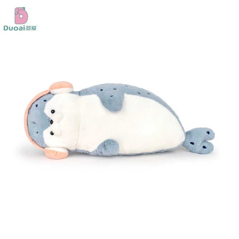 【至福の抱き心地】もっちりアザラシ抱き枕｜癒やしの特大海獺ぬいぐるみ