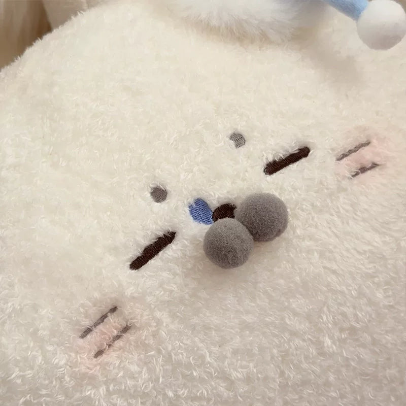 【2WAY防寒】アザラシのあったかハンドウォーマー抱き枕