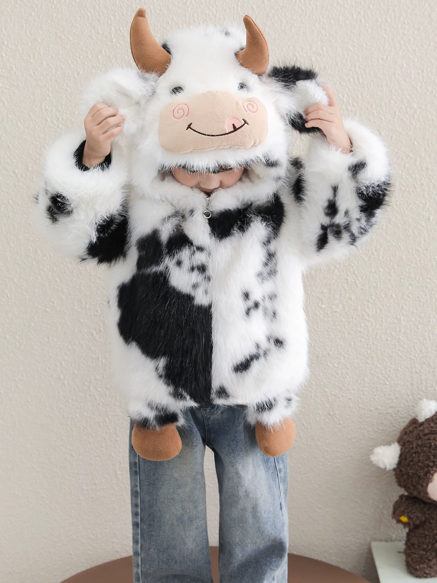 もこもこアニマルボアジャケット