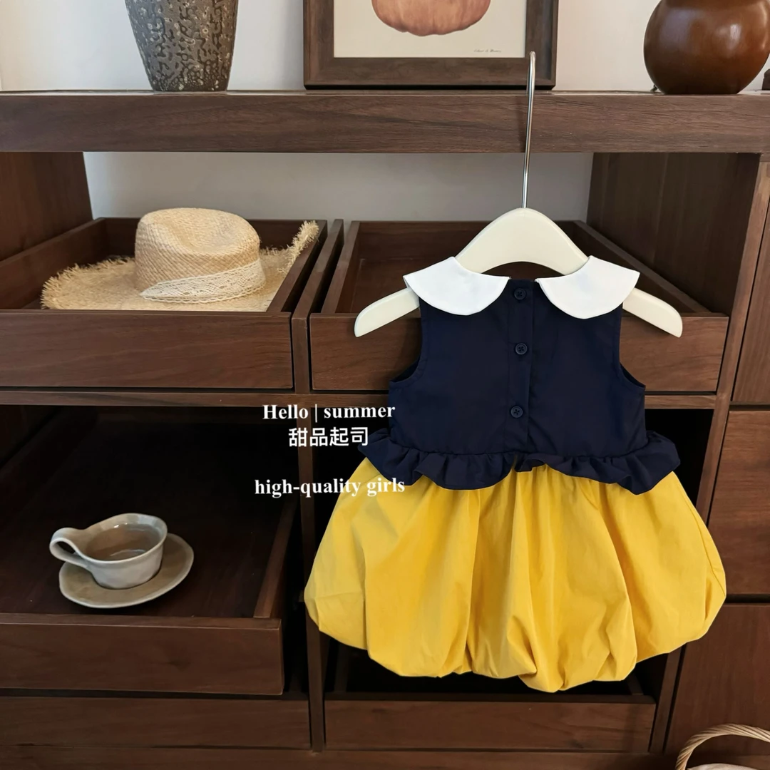 お姫様気分♪白雪姫風キッズワンピースJK制服風