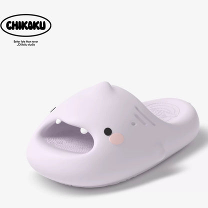 【サメになっちゃえ】サメの形が可愛い厚底スリッパ