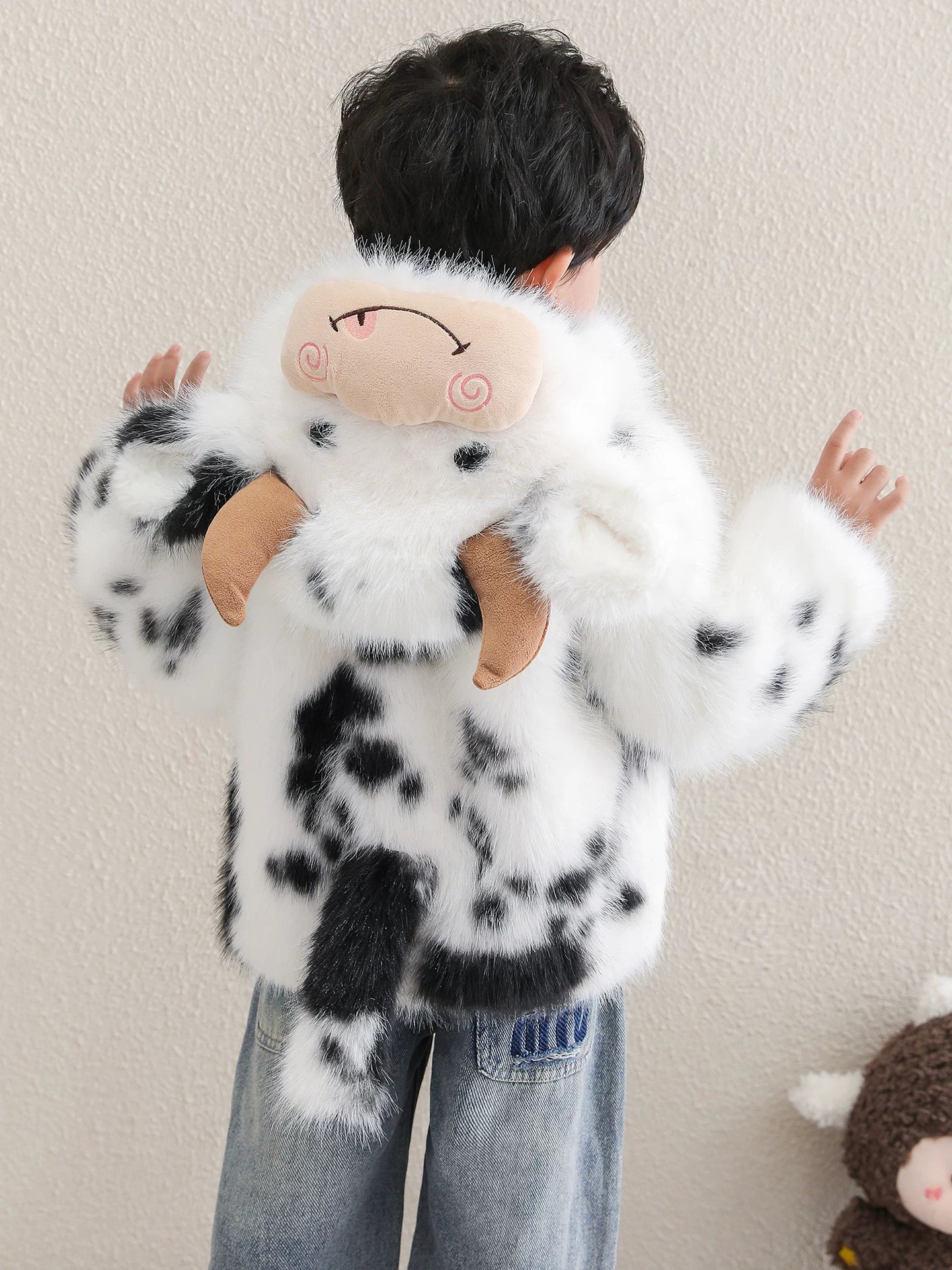 もこもこアニマルボアジャケット