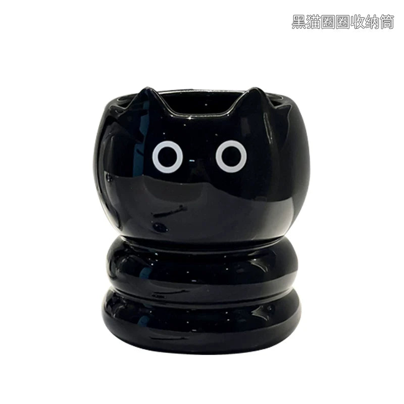 シャムネコ高見えコスメ収納デスクペン立て