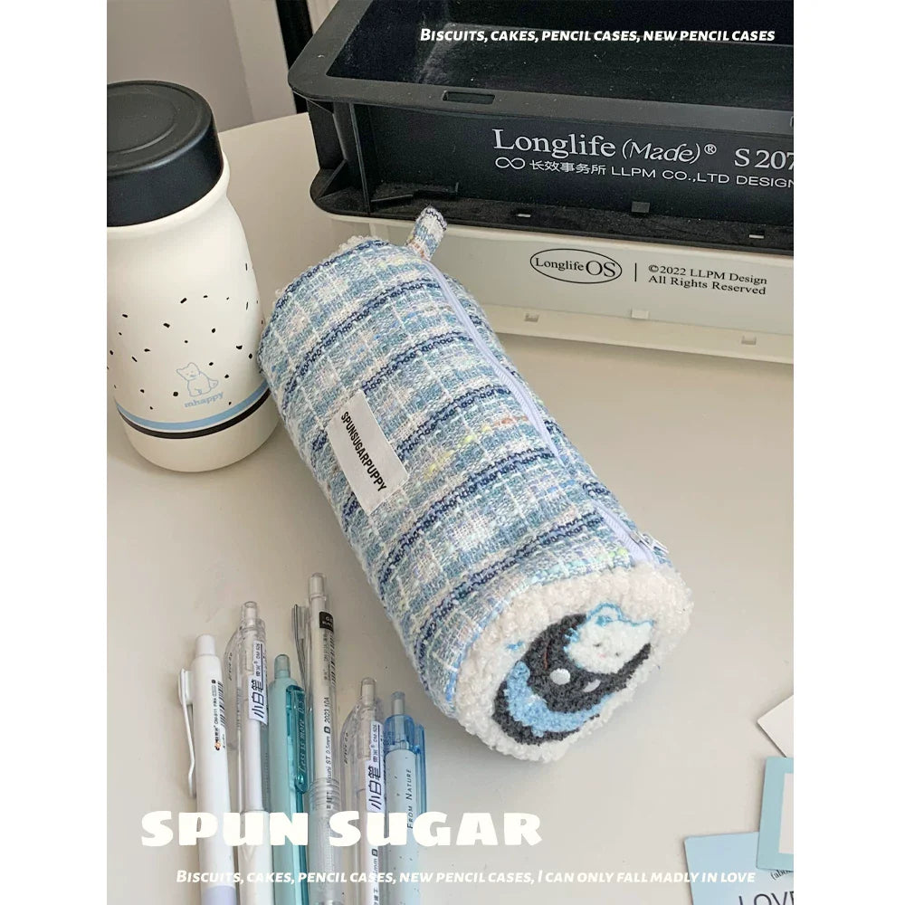 オリジナルネコぬいぐるみペンケース大容量ポーチギフト人気文具雑貨