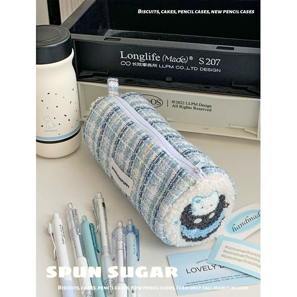 オリジナルネコぬいぐるみペンケース大容量ポーチギフト人気文具雑貨