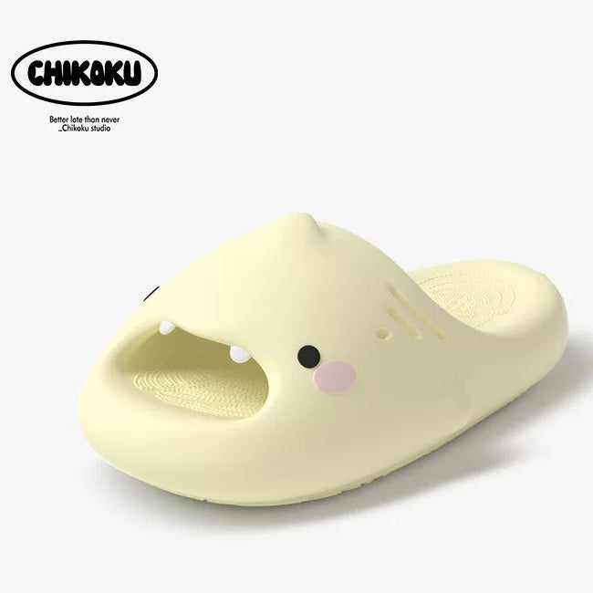 【サメになっちゃえ】サメの形が可愛い厚底スリッパ