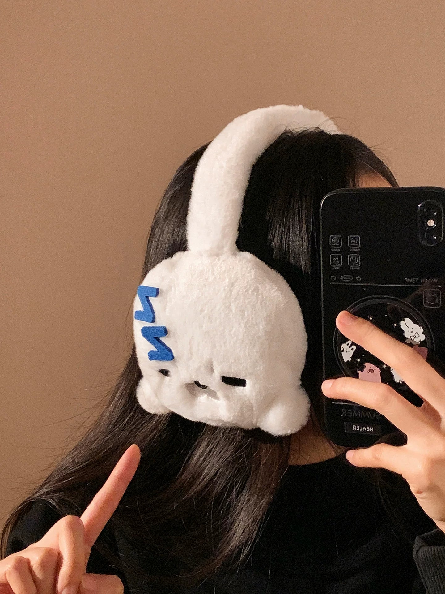 すやすやアザラシの極厚イヤーマフ