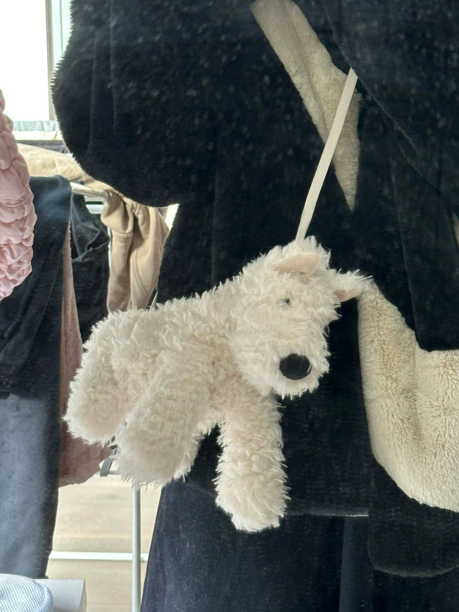 西高地テリアぬいぐるみバッグ｜小さめ可愛いショルダー