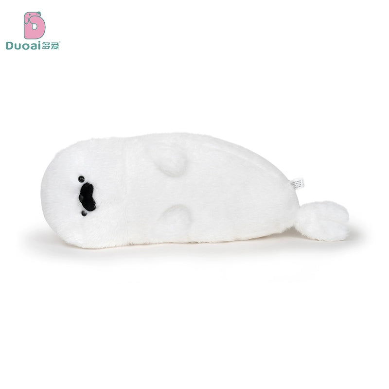 【至福の抱き心地】もっちりアザラシ抱き枕｜癒やしの特大海獺ぬいぐるみ