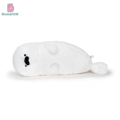 【至福の抱き心地】もっちりアザラシ抱き枕｜癒やしの特大海獺ぬいぐるみ