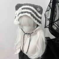 灰白ストライプ