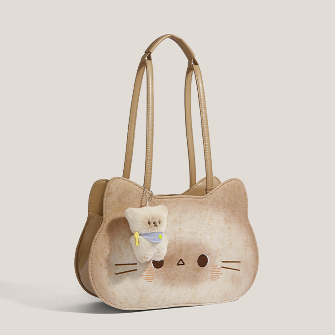 猫好き必見かわいいトーストキャットねこリュック猫グッズ＆トート｜小さめ手提げもOKな個性派多機能バッグ