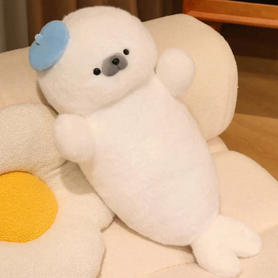 【究極の癒やし】まるまる太ったアザラシの添い寝抱き枕