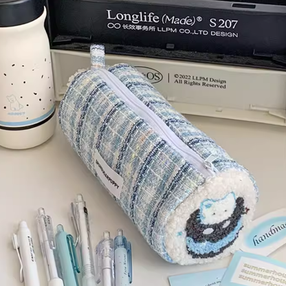 オリジナルネコぬいぐるみペンケース大容量ポーチギフト人気文具雑貨