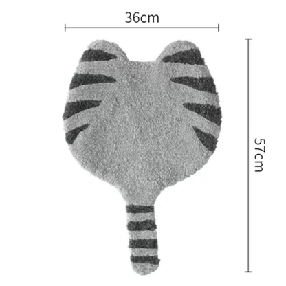 猫しっぽ付きふわもこ座布団多機能チェアパッド自分へのご褒美ギフト