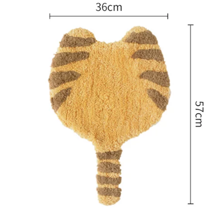 猫しっぽ付きふわもこ座布団多機能チェアパッド自分へのご褒美ギフト