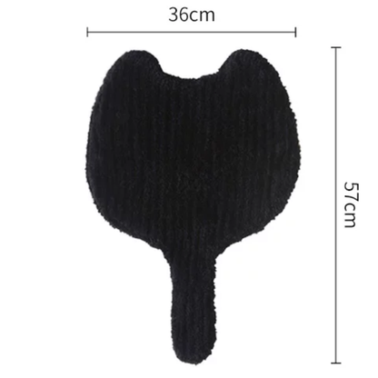 猫しっぽ付きふわもこ座布団多機能チェアパッド自分へのご褒美ギフト