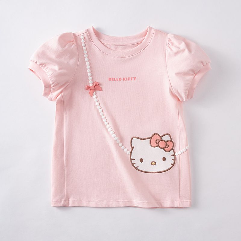 可愛いクロミハローキティベビーTシャツ女の子半袖