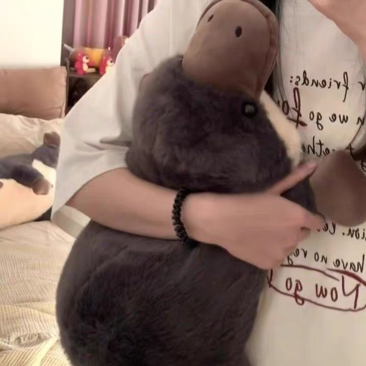 【最高の添い寝】カモノハシぬいぐるみ抱き枕