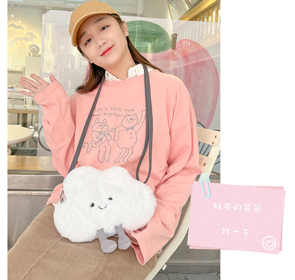 ふわふわ雲バッグ｜日系ロリータ風ショルダー＆斜めがけ