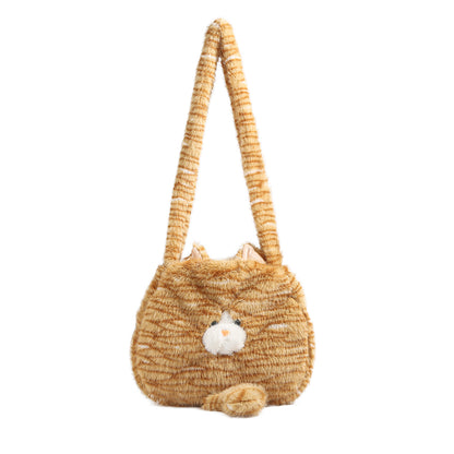 猫耳ふわもこトートバッグ猫グッズ｜大容量かわいいショルダー