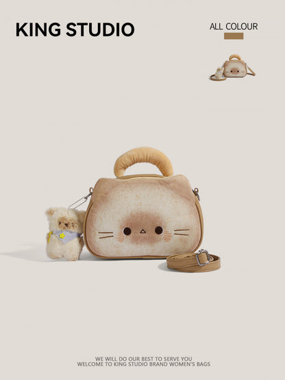 猫好き必見かわいいトーストキャットねこリュック猫グッズ＆トート｜小さめ手提げもOKな個性派多機能バッグ