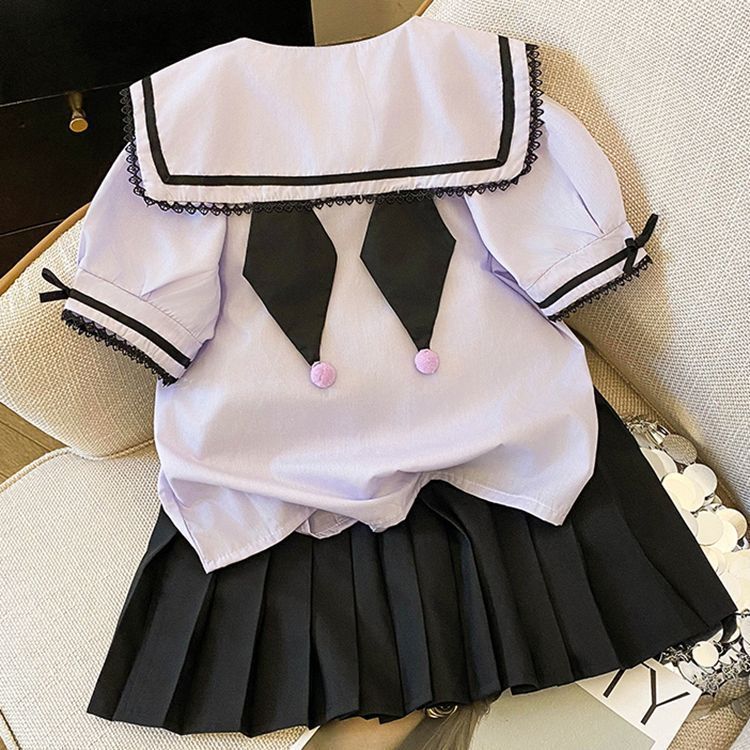 爽やか学院風クロミ半袖制服セットアップ