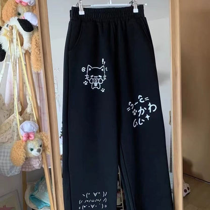 【大人可愛い】猫耳フード付地雷系サブカル薄手パーカー