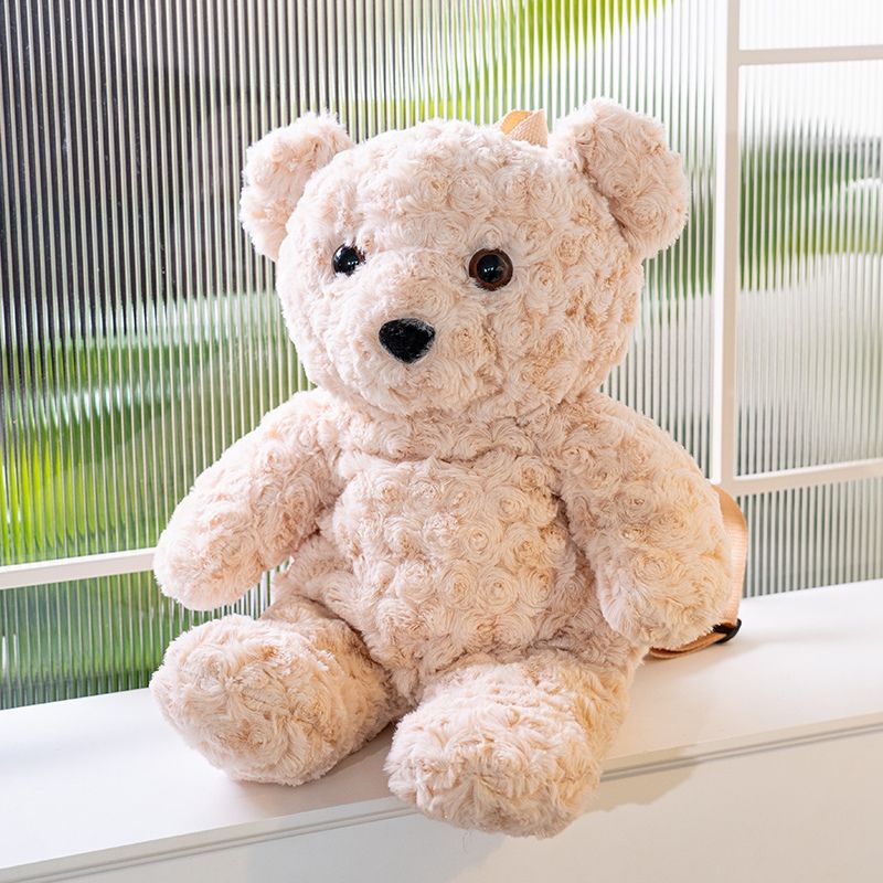 【愛され度No.1】ふわふわテディベアのぬいぐるみリュック